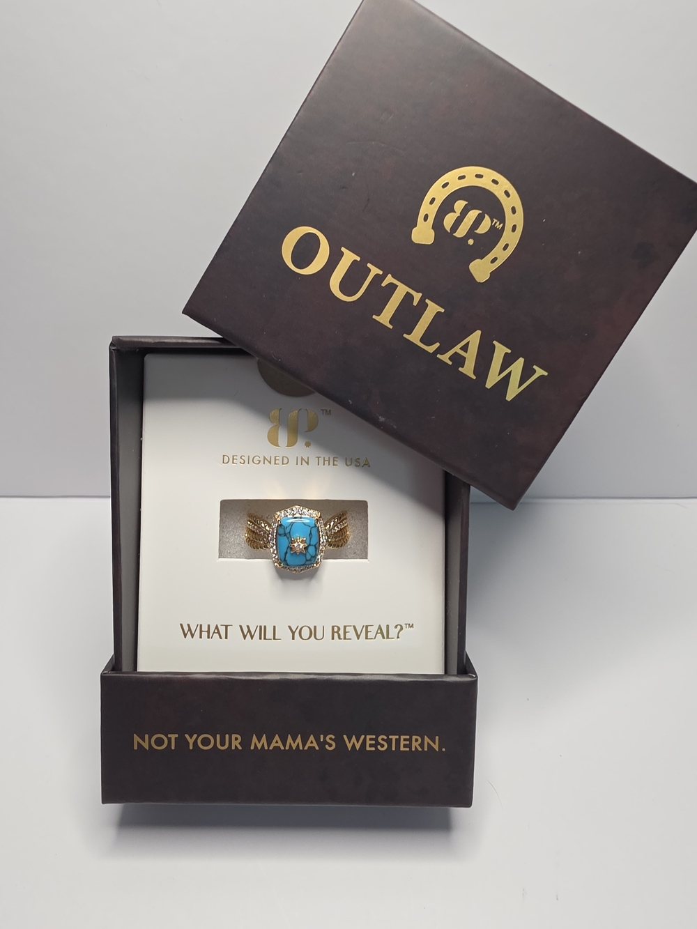 BP Outlaw Desert After Dark Ring-Size 7